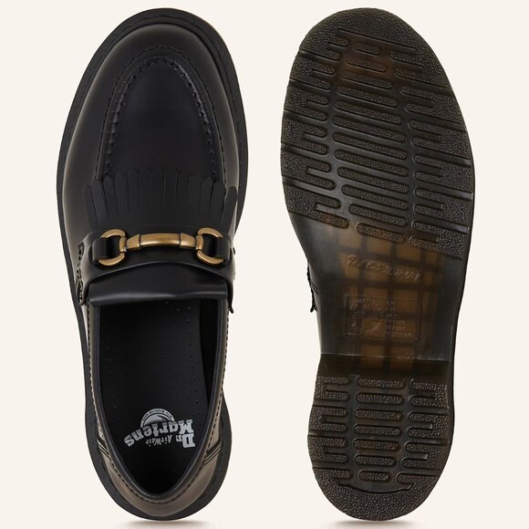 Dr. Martens Black Adrian Snaffle Loafer - Picture 3 of 5